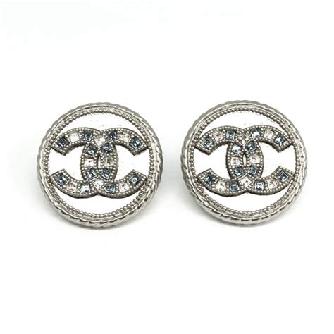 cheap chanel logo earrings|cheapest chanel earrings.